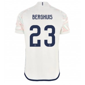 Ajax Steven Berghuis #23 Bortatröja 2023-24 Kortärmad